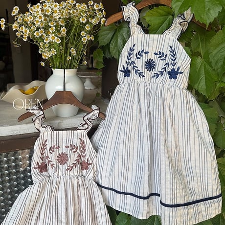 [予約] Casa ST dress / OREN by Hibyebebe