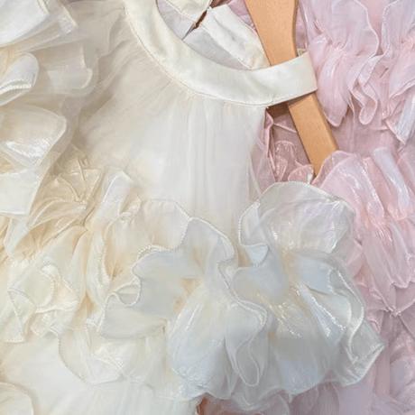[即納] Bloom Tulle Dress  (  110_ size のみ )