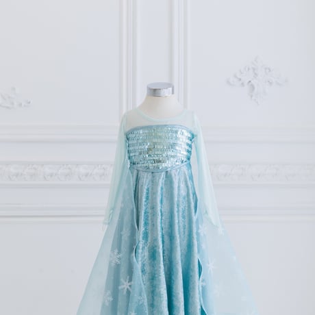 [予約] New Snow Queen Glitter Dress