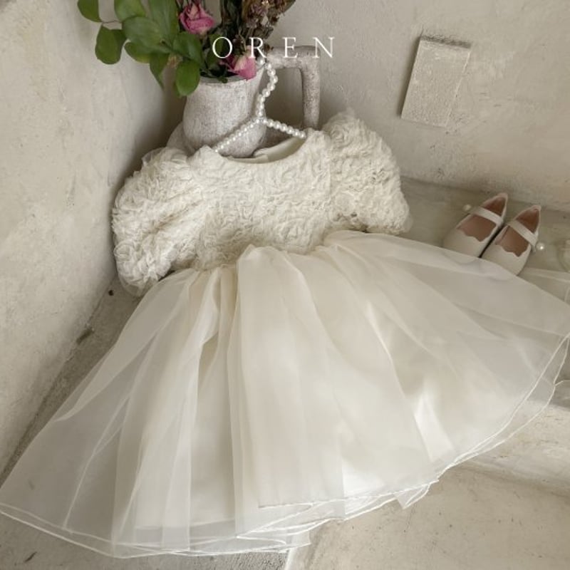 予約] Blooming rose pearl suit / OREN by Hibyebe