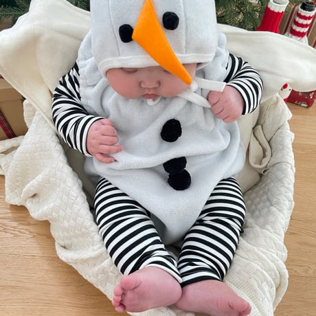 [即納]  Christmas suit (Olaf)+ hat set  /Jea ya bebe