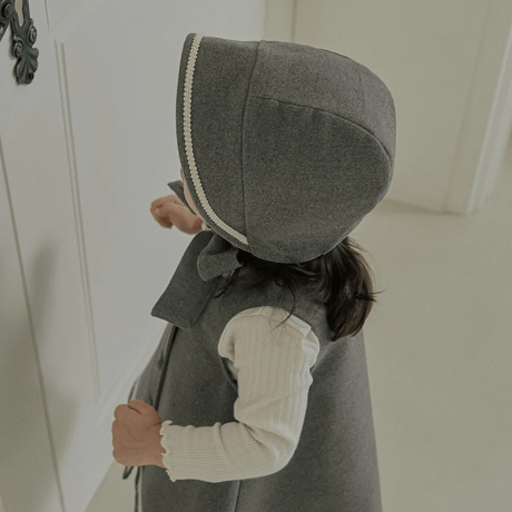 [即納]Lienne hat /Little Tini(khaki_のみ)
