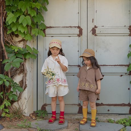 [予約] Rosier Garden Pants/ OREN by Hibyebebe