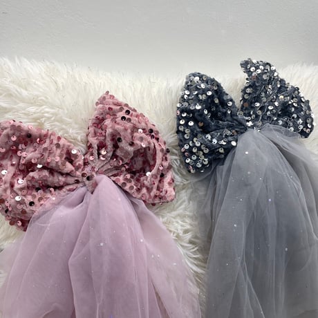 [即納]Princess Spangle ribbon hairpin/Piona
