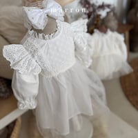 [即納]  Sha dress / marron （XS, S, M_ size のみ）