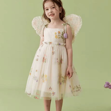 [予約] Butterfly Garden Tulle Dress