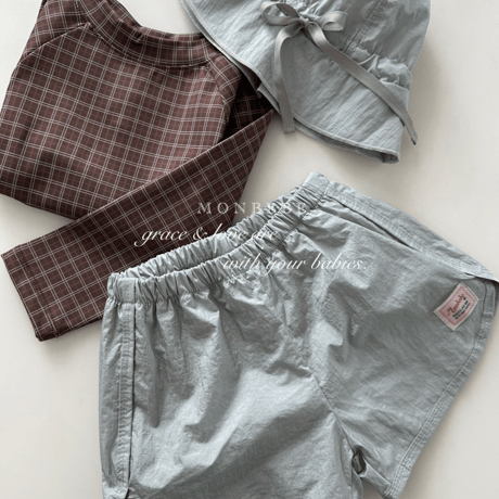 [予約] Brownie swim setup (top & bottom) / Monbebe