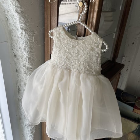 [即納] Flower Rosé Dress/ OREN by Hibyebebe  (M size のみ)