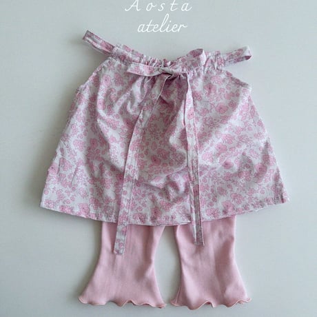 [即納] tambourine blouse / Aosta(blueS_yellowS,Mのみ)