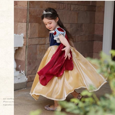 [予約] Classic Snow White dress (& hair band)
