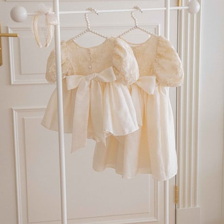 [即納] Eta Bling Dress (kids)/ OREN by Hibyebebe （XL_sizeのみ)