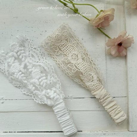 [予約] 26 Lace Hairband / Monbebe