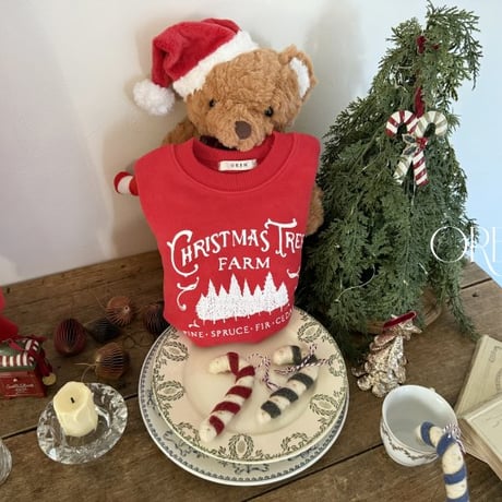 [予約] Christmas fleece MTM (Mom/Daddy) / OREN by Hibyebebe