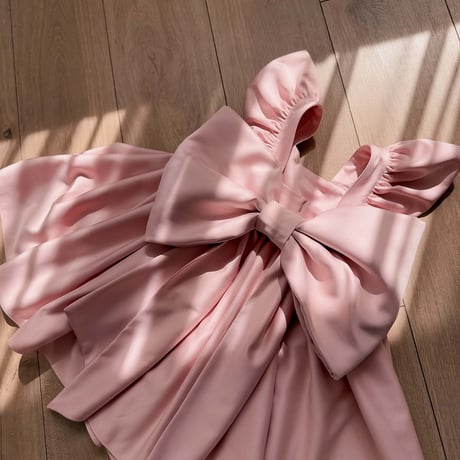 【予約】Blush Grace Dress/ nelia wears