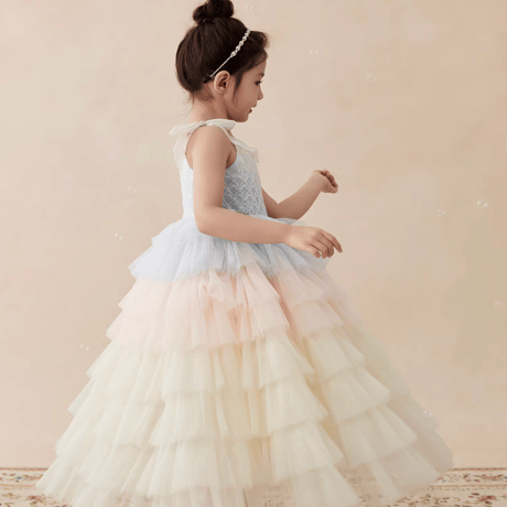 [予約] rainbow fairy tutu dress