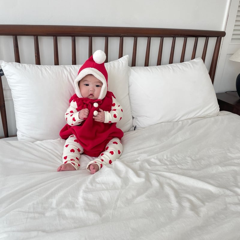 即納] Christmas suit + hat set (Santa) /Jea ya