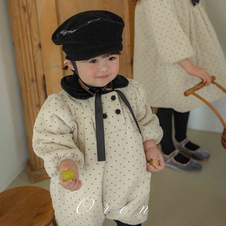 [即納] Bebe) Noel Sailor Padded Suit / OREN by Hibyebebe(S sizeのみ)