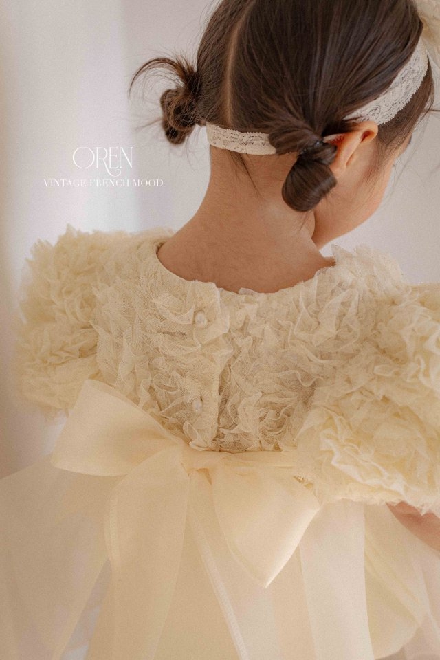 予約] Blooming rose pearl suit / OREN by Hibyebe