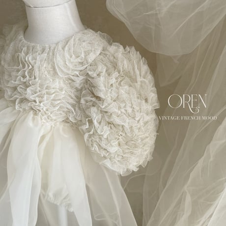 [即納] Blooming rose pearl suit / OREN by Hibyebebe