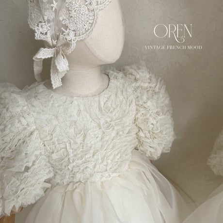 [即納] Blooming rose pearl suit / OREN by Hibyebebe