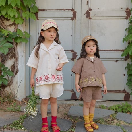 [予約] Rosier Garden Shirt / OREN by Hibyebebe