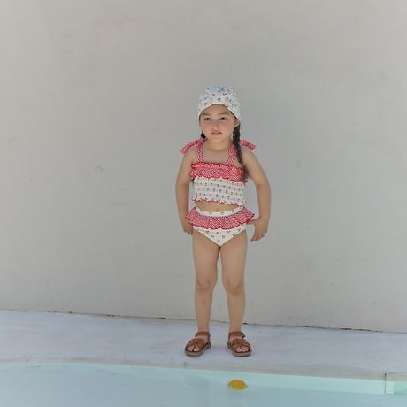 [予約] Rochelle Cherry Bikini Swimsuit / OREN by Hibyebebe