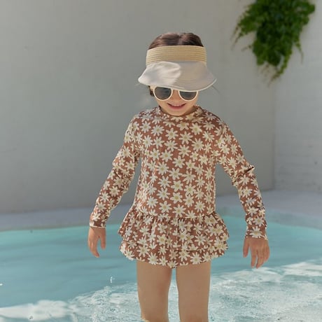 [予約] Solea Fleur Rash guard / OREN by Hibyebebe