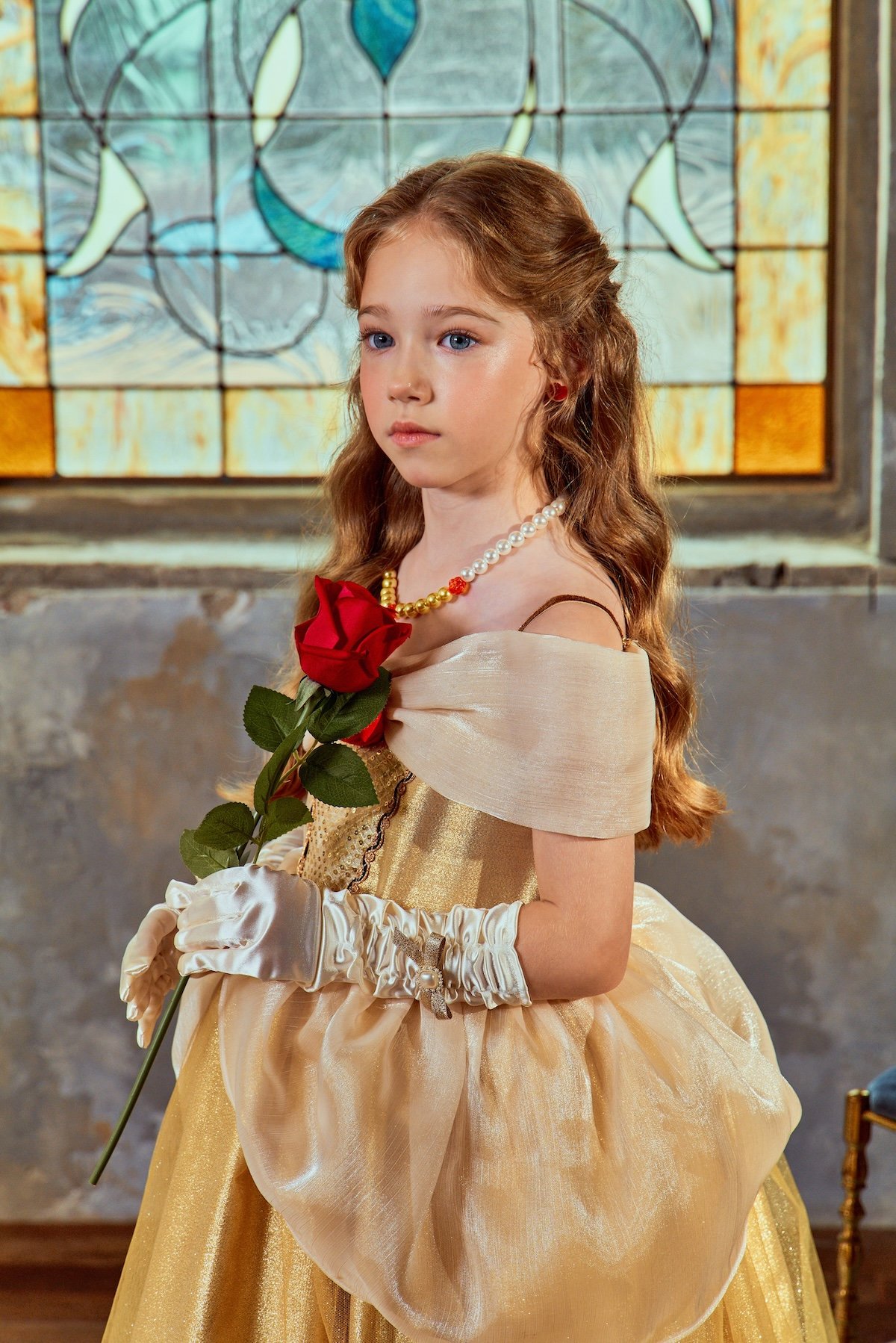 子供ドレス 100cm 白 mimiel 3歳 4歳 キッズドレス mimiel 子供ドレス