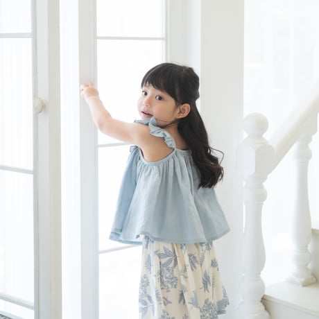 [即納] Celine skirt/ Eclaireclair （ Blue S _ size のみ）
