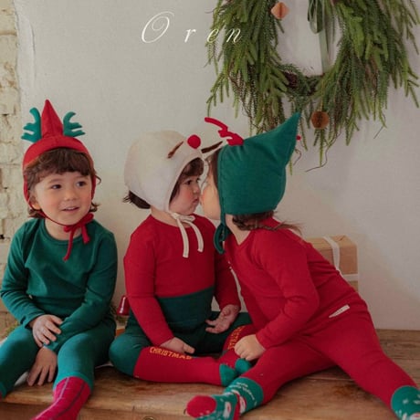 [予約] Rudolph horn Bonnet / OREN by Hibyebebe