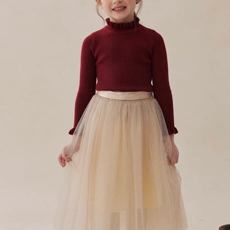 [即納] Frill Soft T-shirt / sony kids  （　White110, Pink90　＿のみ）