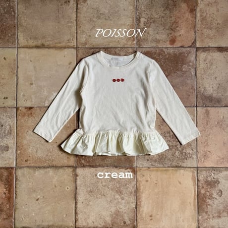 [予約] Balloon t-shirt /POISSON