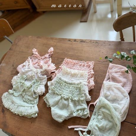 [予約] Charming Swimsuit  / marron