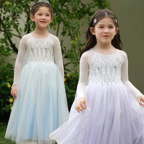 [予約] Frozen Ice Princess Dress (2 color)