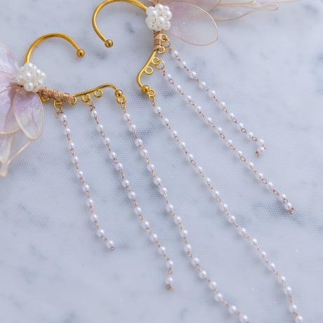 [予約] Fairy Pearl Ear Cuff