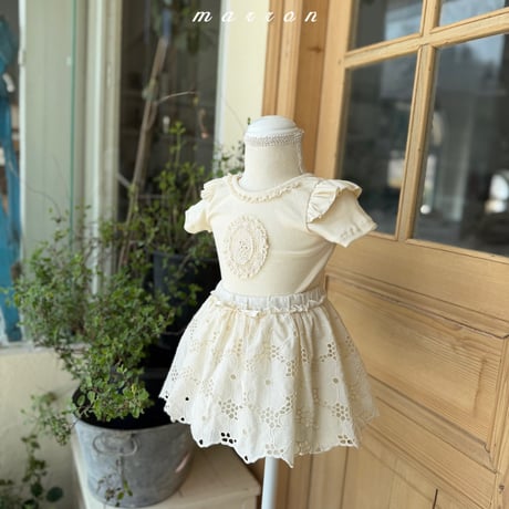 [予約]  lilac skirt /marron