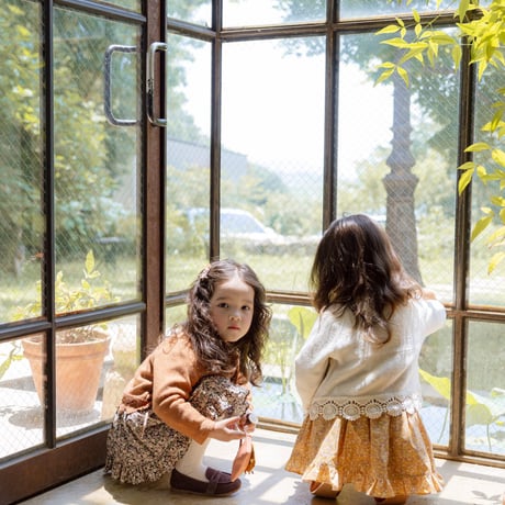 [即納] Sobre cardigan/puella FLO  （Brown 5, 7 _ size のみ）