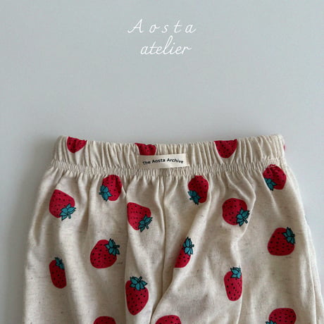 [即納]  linen pants / Aosta(ivory S,L,XL_のみ)