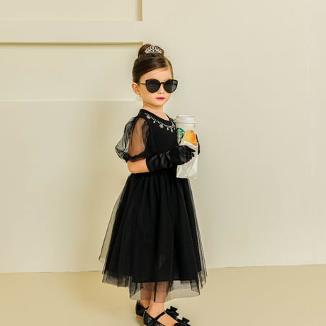 [予約] Audrey Black Dress/ Mini Recipe