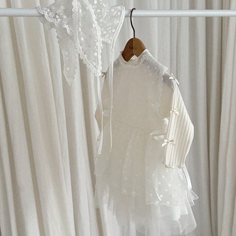 [即納]  Camellia Dress / Aosta （　Ivory XL＿のみ）