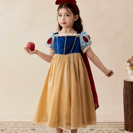 [予約] Classic Snow White dress (& hair band)
