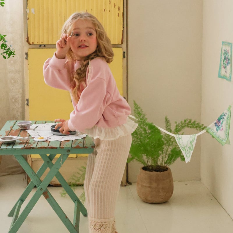 予約] Dana Knit Pants /Puella FLO | Mimiel