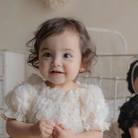 [予約] bebe) Amelia Rose Swimsuit (Hat Set)/ OREN by Hibyebebe
