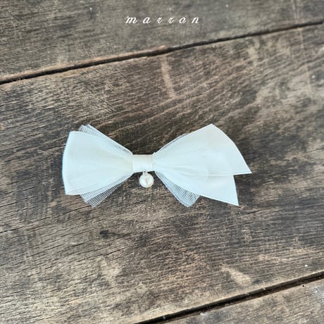 [予約]  Emma brooch /marron