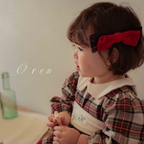 [予約] Ribbon hair pin / OREN by Hibyebebe