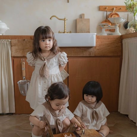 [予約] Pure Tie ST Suit (bebe) / OREN by Hibyebebe