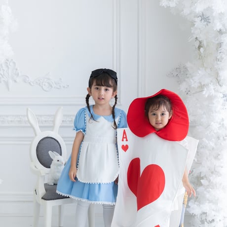 [予約] Wonderland Alice Dress+ ribbon hairband