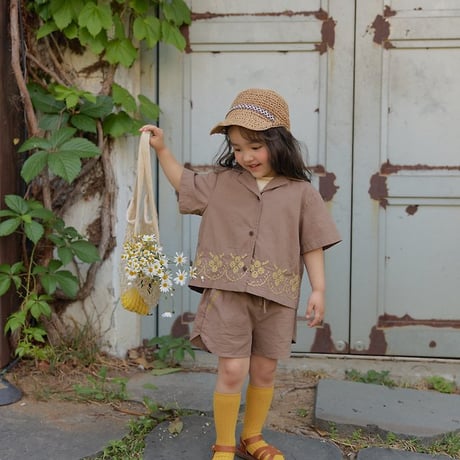 [予約] Rosier Garden Pants/ OREN by Hibyebebe