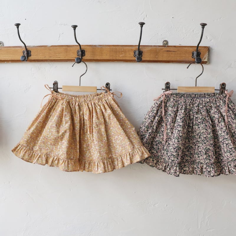 即納] Barney skirt/puella FLO （black 13 _ size の