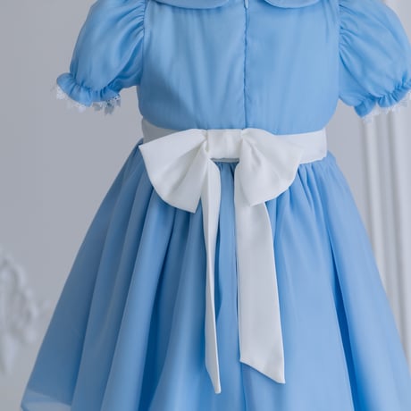 [予約] Wonderland Alice Dress+ ribbon hairband